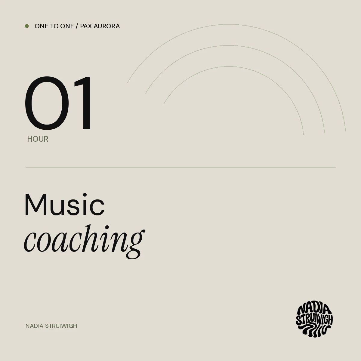 Music coaching — 1 hour