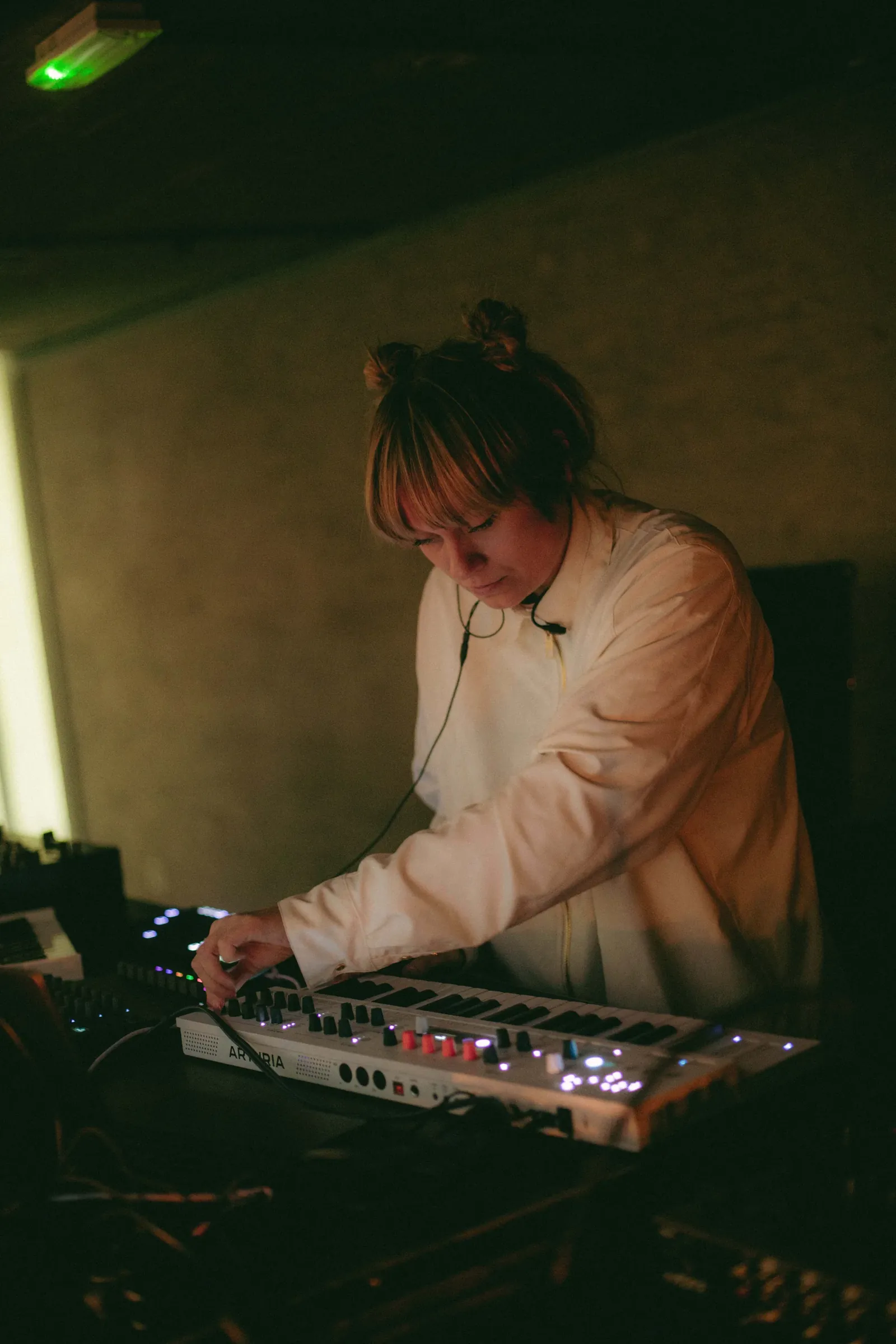 Nadia performing at ZERØBPM
